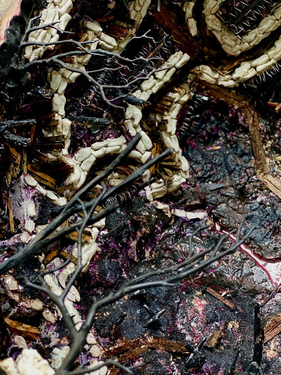 The Passchendaele Geode | Interior detail