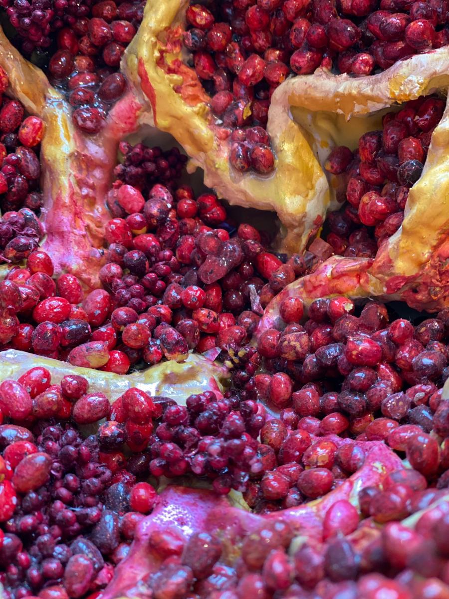 The Pomegranate Geode | Interior detail