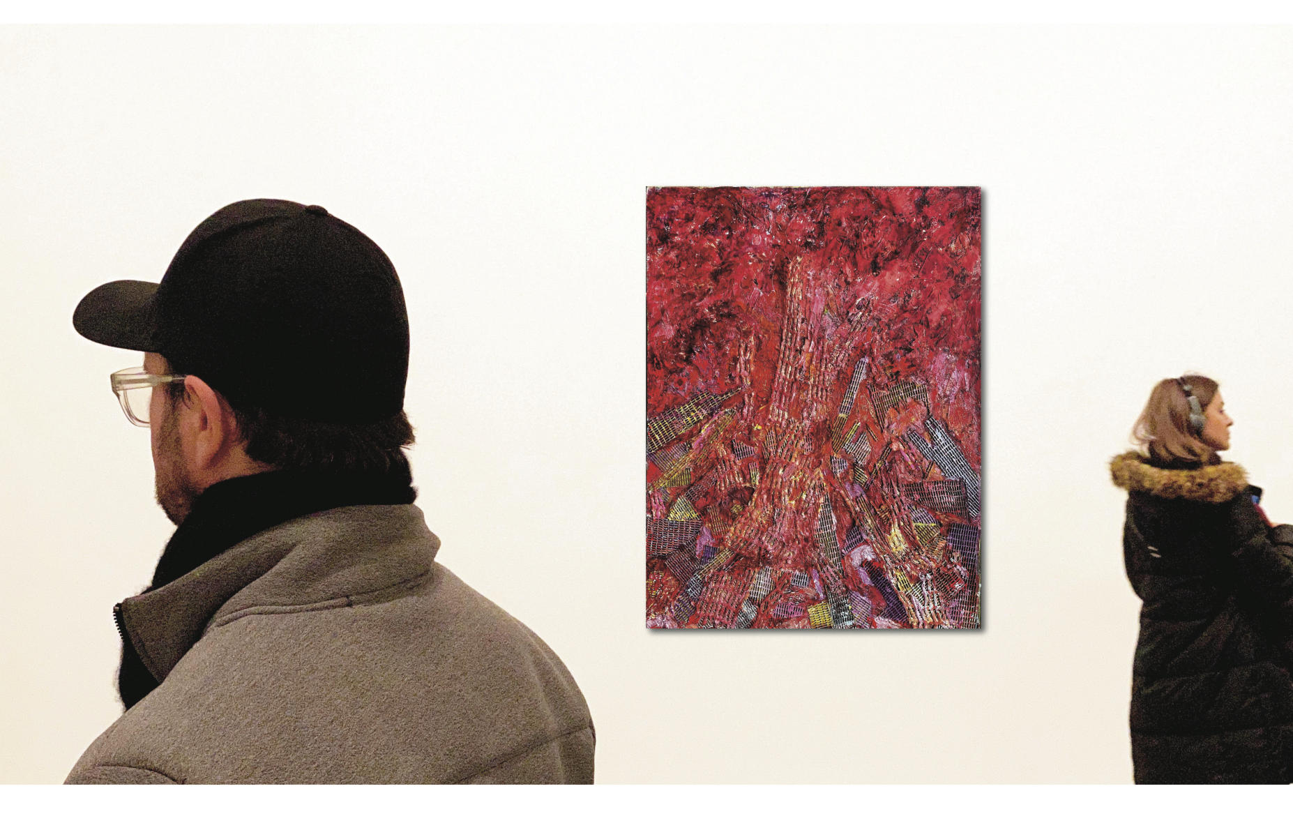 Shards | "Fuchsia Alert" | Approximate unframed scale view.