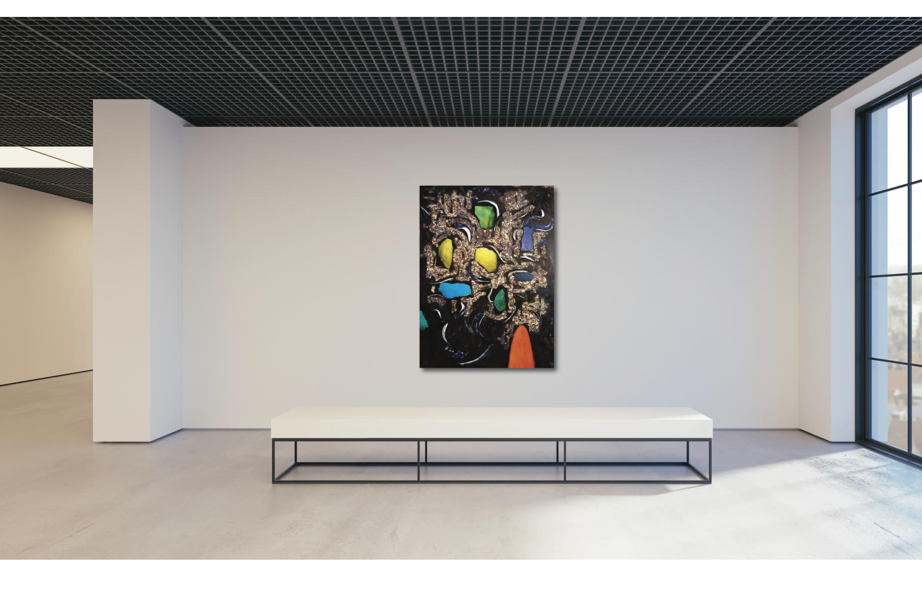 Quaver | "Between G & G Sharp" | Approximate unframed scale view