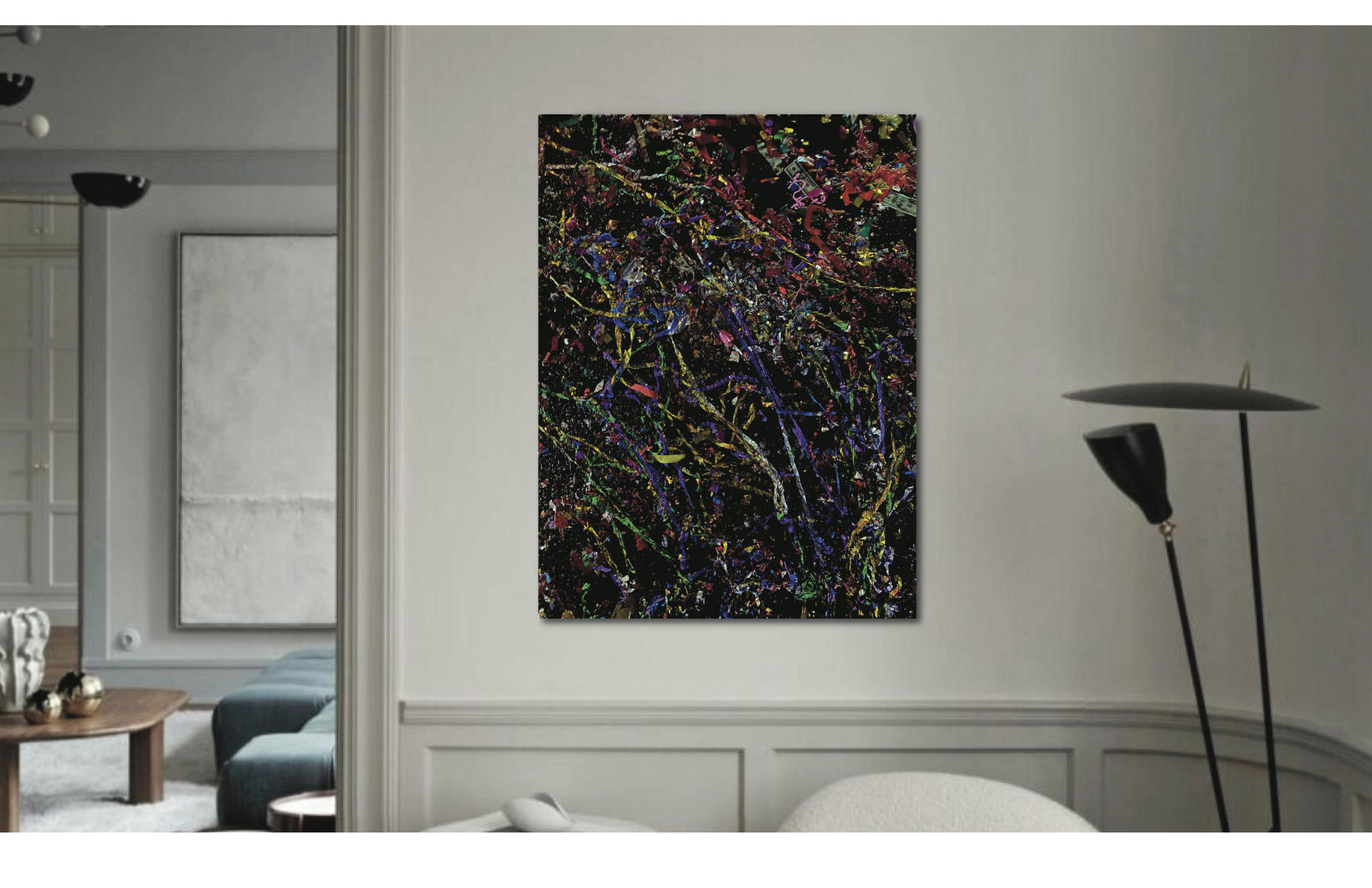 Zodiacs | "Year of the Daddy Long Leg" | Approximate unframed scale view