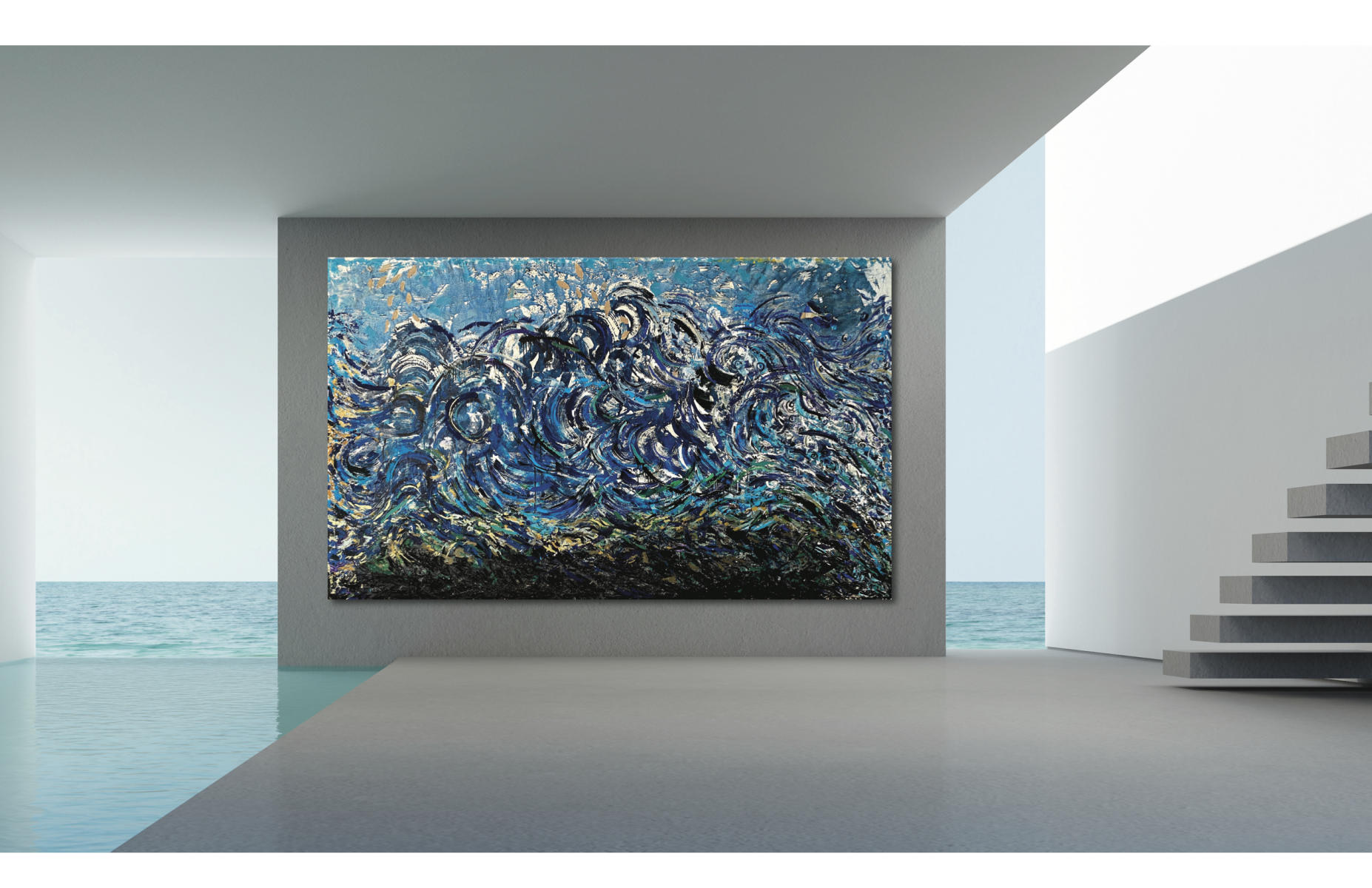 Phenomena | "The Wave" | Approximate unframed scale view