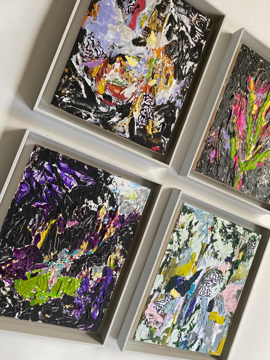 FINDS | An array of four, in artist's frames.