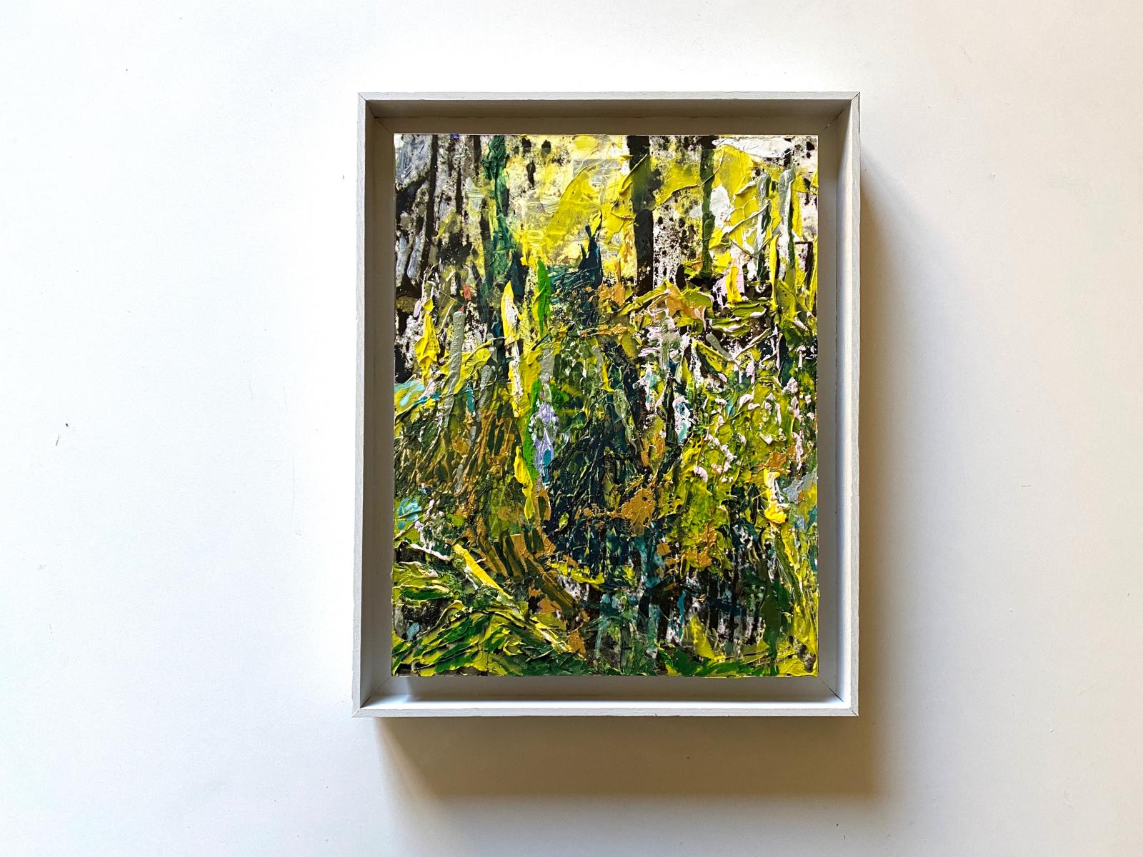 ORIGINS | "Evergreen" | Scale view with artist's frame
