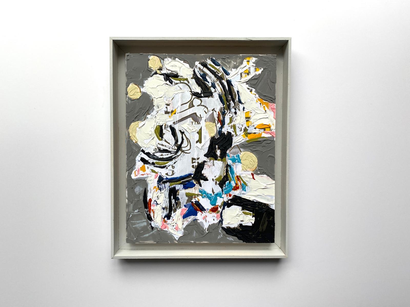 FINDS | "Elizabeth And Kenmare" | Scale view with artist's frame