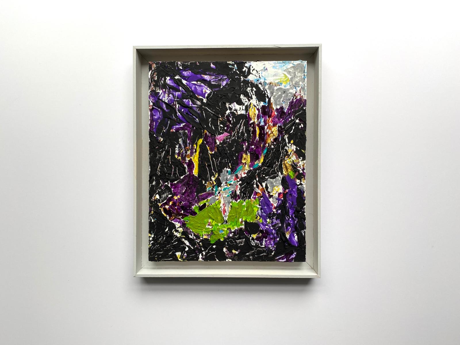 FINDS | "Crosby" And Spring" | Scale view with artist's frame