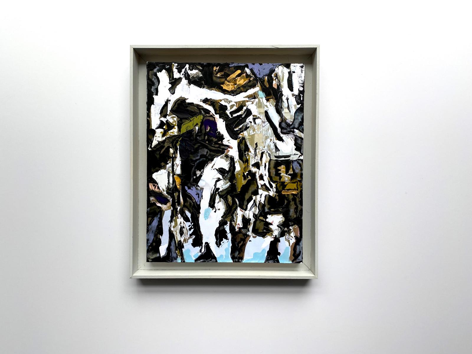 FINDS | "Howard And Crosby" | Scale view with artist's frame
