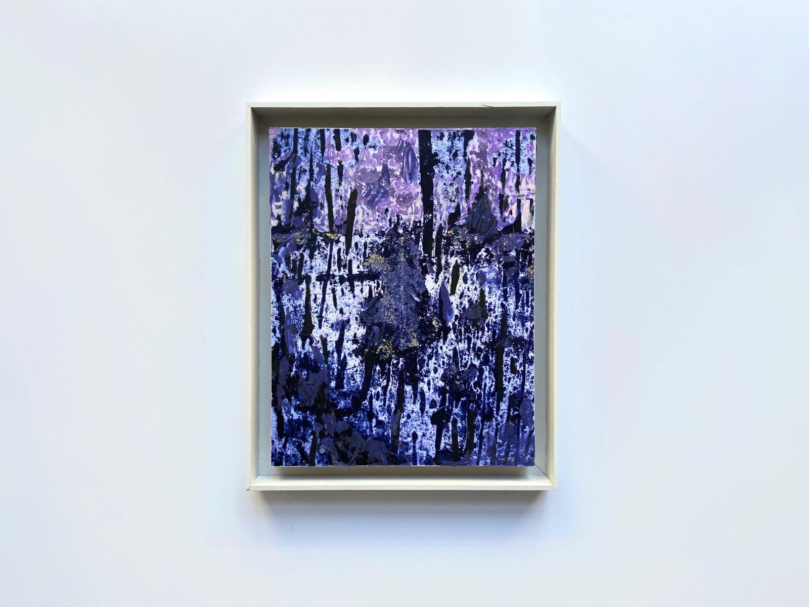 "A Loss of Daylight"  | Scale view with artist's frame