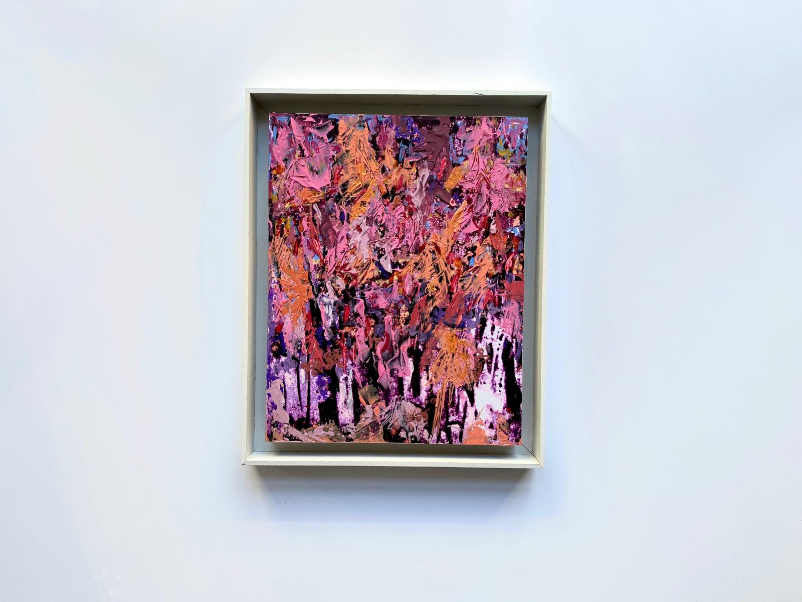 "September Canopy" | Scale view with artist's frame