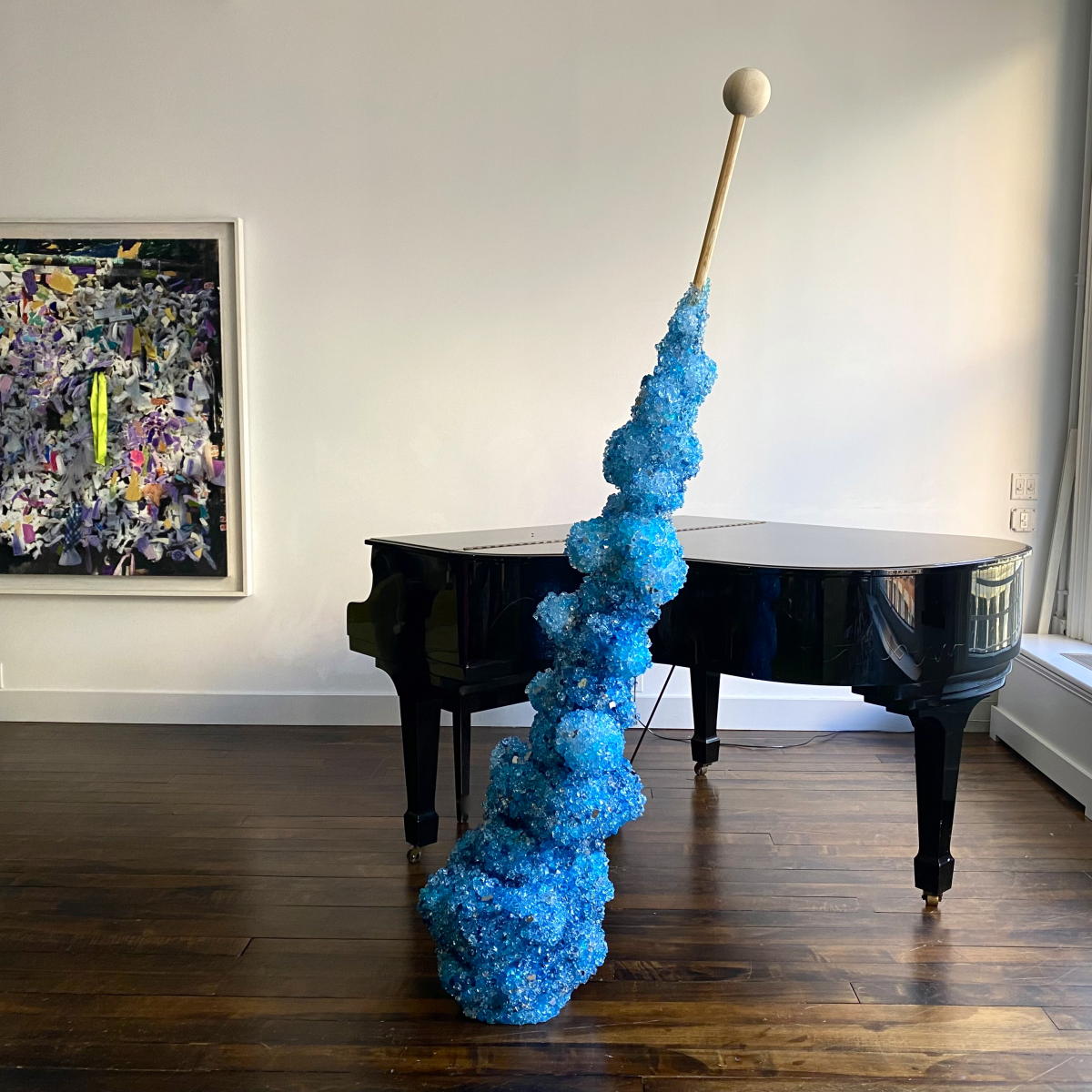 Sugar Stick | "Small Bright Blue" | Studio View