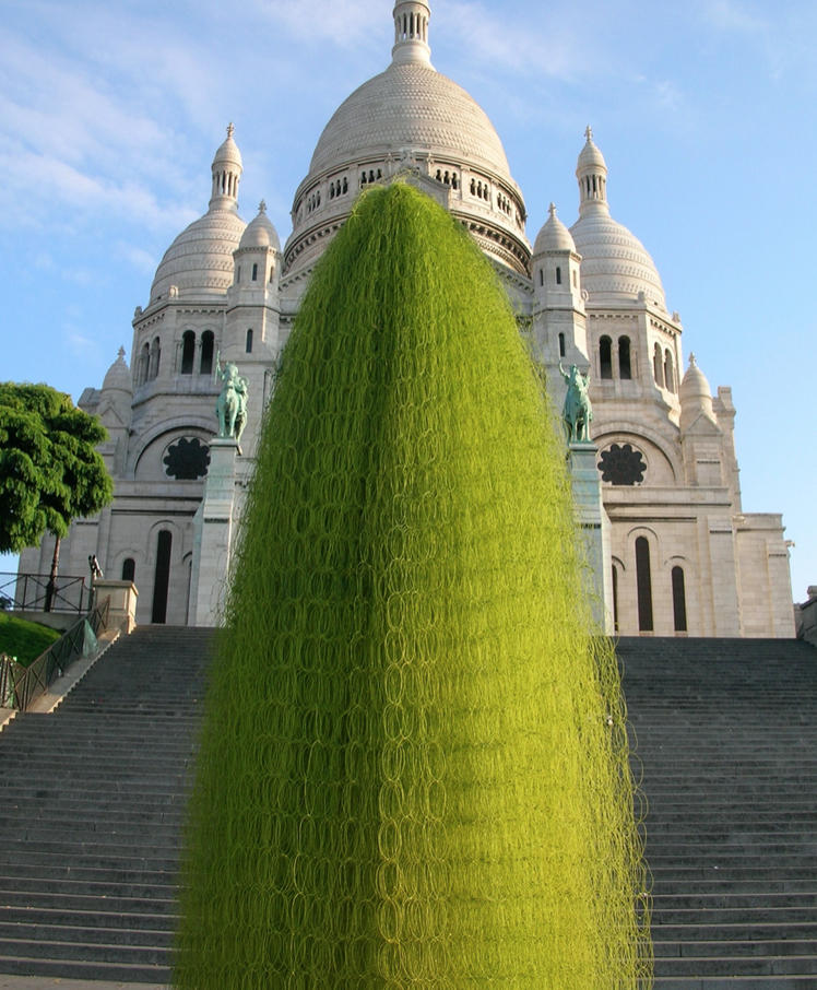 "Green Apparition At Sacre Coeur" | Archival Giclee on Moab Estrada Fine Art paper | Limited edition of 5 | Sizes variable.