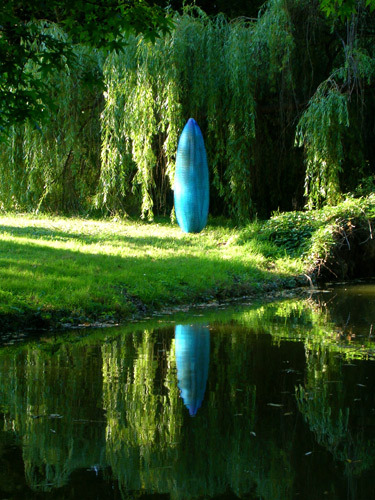 Cocoons | "The Blue Cocoon" | Installation view | Bois De Boulogne, Paris