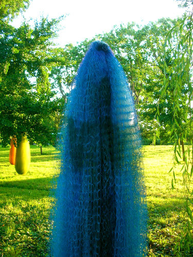 Cocoons | Installation view | Bois De Boulogne, Paris, July 2005