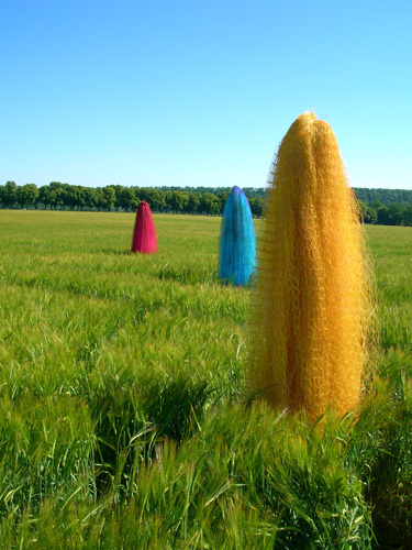 Cocoons | Installation view | Chantilli, France, July 2005
