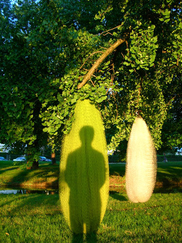 Cocoons | Installation view | Bois De Boulogne, Paris