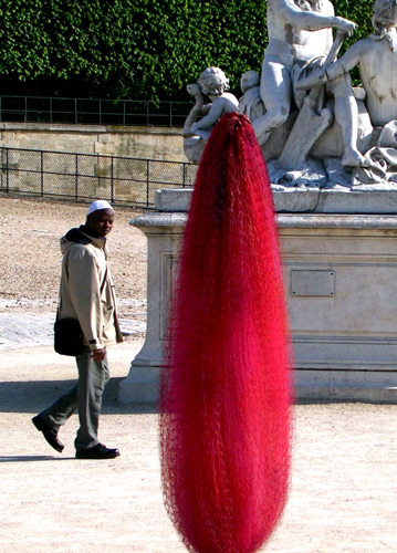 Cocoons | Installation view | Jardin Des Tuilleries, Paris, July 2007