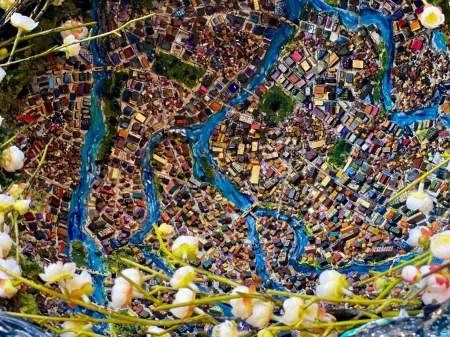 The Hiroshima Geode | Blast radius view