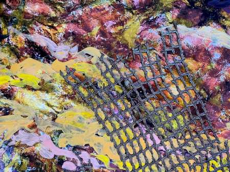  "Cadmium Yellow Alert" | Surface detail