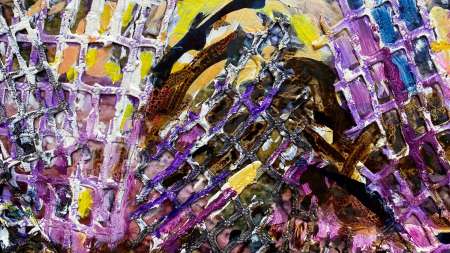  "Ocher Alert" | Surface detail