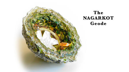 The Nagarkot Geode | Multimedia construction for floor or pedestal  