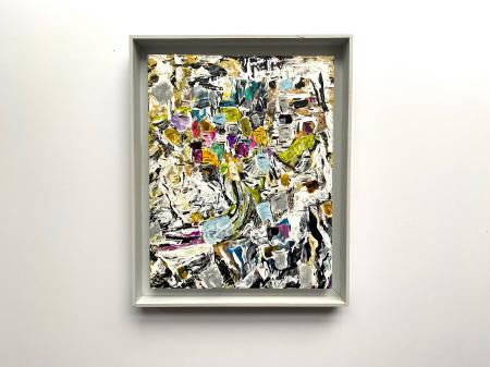 "Delancey & Forsyth" | Scale view with artist's frame