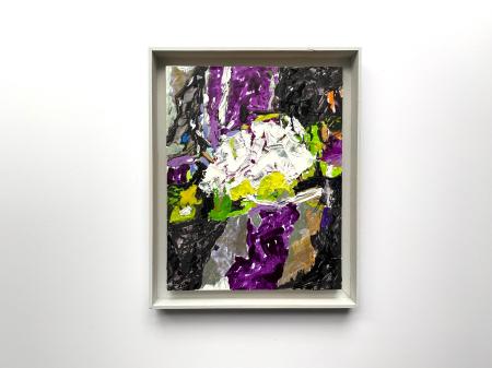 "Crosby & Houston" | Scale view in artist's frame