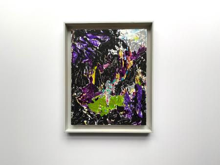 "Crosby & Spring" | Scale view with artist's frame