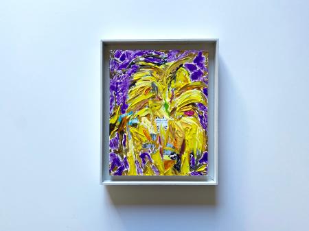 "Bowery & Bleecker" |  Scale view with artist's frame