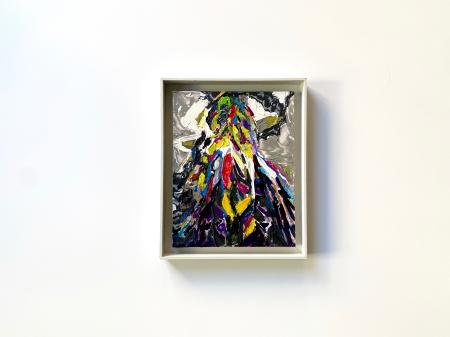 "Spring & Sullivan" | Scale view with artist's frame