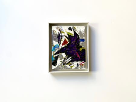 "Stanton & Christie" | Scale view with artist's frame