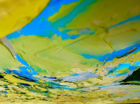 "4PM Over Mustard Fields" | From the series, SKIES | Archival digital C-print, edition of ten, dimensions variable, single or grouped in an array.
