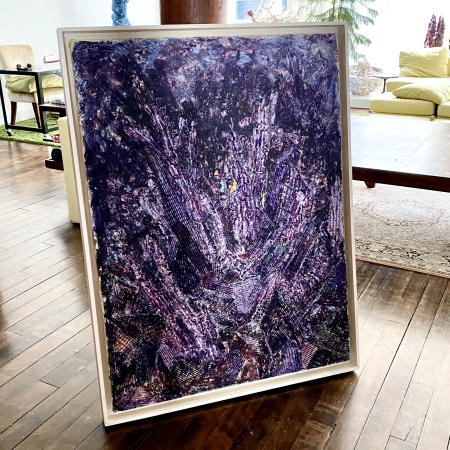 "Violet Alert" | Fresh from framing