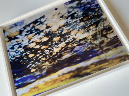 10:45PM Over Bridgehampton" | Artist proof in float frame.
