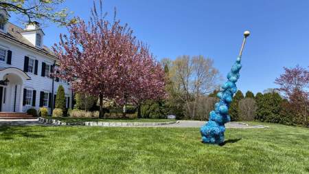 Sugar Stick | "Light Blue" | Installation view, private residence, Scarsdale, NY.