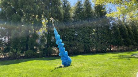 Sugar Stick | "Light Blue" | Installation view, private residence, Scarsdale, NY.