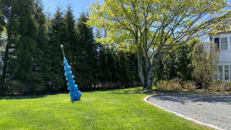 Sugar Stick | "Light Blue" | Installation view, private residence, Scarsdale, NY.