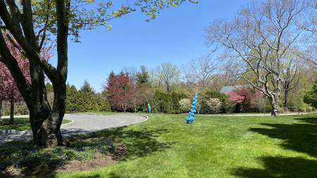 Sugar Stick | "Light Blue" | Installation view, private residence, Scarsdale, NY.