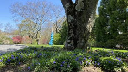 Sugar Stick | "Light Blue" | Installation view, private residence, Scarsdale, NY.