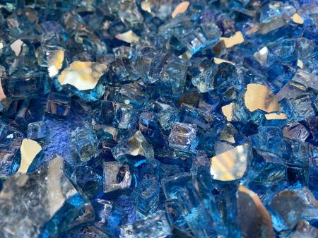 Sugar Stick | "Blue" | Glass view