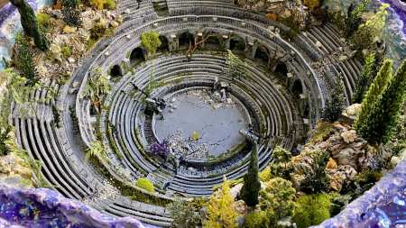 "The Colosseum Geode" | Interior view