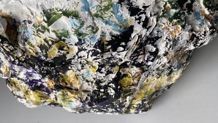 The Black Diamond Geode | Exterior patina