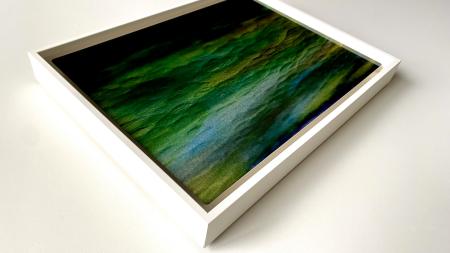 "9PM Over Kitakikoon" | Artist proof in float frame.