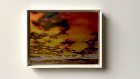 "7PM Over Amagansett" | Artist proof in float frame