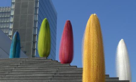 Cocoons | Installation view | Bibliotheque National De France, Paris