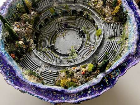 "The Colosseum Geode" | Interior view
