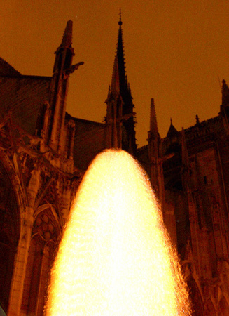 Apparitions | "Behind Notre Dame Cathedral 3" | 2009 | Archival digital C-print. Edition of 5 | 43.5" x 58" or custom sized