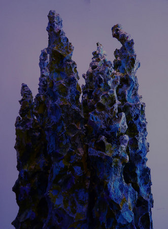 Spires | "Deep Blue #1" | Signed Limited Edition Archival Giclee print | 58" X 45" | 2009